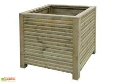 Bac à Fleurs Pin Autoclave Alpha 28 (80x80x70cm)