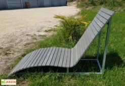 Bain De Soleil En Composite Polymab Recyclé – 65 X 186 X 90 Cm