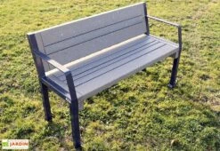 Banc D’extérieur En Composite Polymab Recyclé – 180 X 49 X 72 Cm