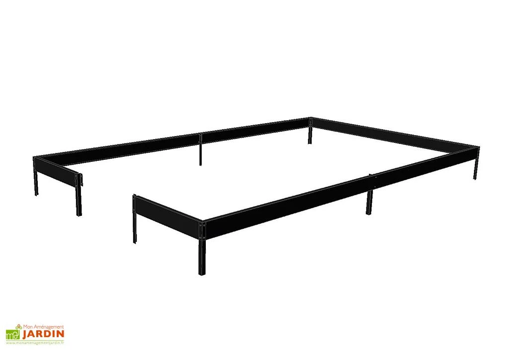 Base Pour Serre De Jardin Juliana Compact Anthracite 6 M² – Image 2