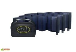 Batterie Nomade Solaire Izywatt 1000 + 3 Panneaux Pliants 60 W
