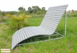 Bain De Soleil 2 Places En Composite Polymab Recyclé – 164 X 150 X 115 Cm