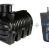 Cuve Récupérateur Eau Enterrée 3200L Nappes Souterraines + Biovitor
