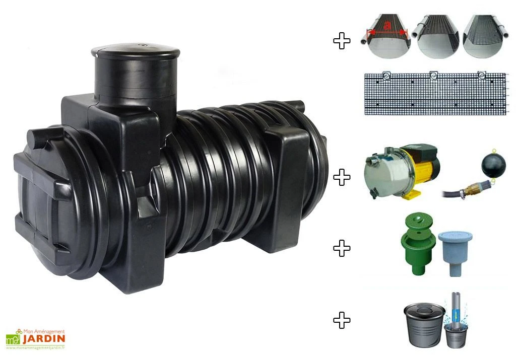 Cuve Recuperateur Eau Purist 1000 L