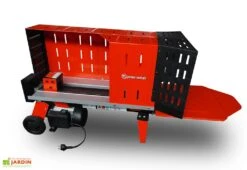 Fendeur De Bûches Électrique Horizontal 1500W Sur Roulettes