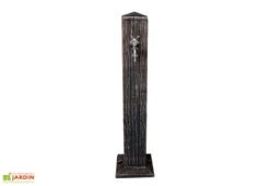 Roto Fontaine De Jardin En Polyéthylène Zeus – 14 X 14 X 93 Cm