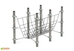Jeu à Grimper En Corde Armée Et Acier Galvanisé Canyon