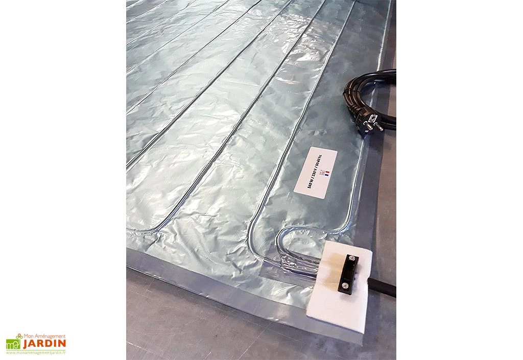 Nappe Chauffante En Aluminium – Largeur 70 Cm (9 Dimensions) – Image 2