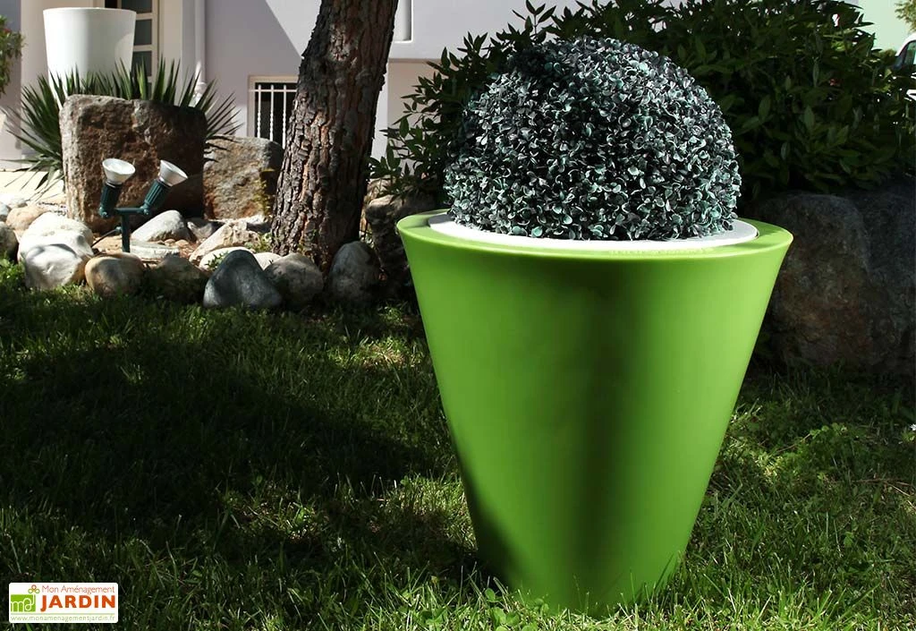 Pot De Fleurs En Plastique Open M Simple Ou Double Paroi (Ø 80 X 80 Cm)