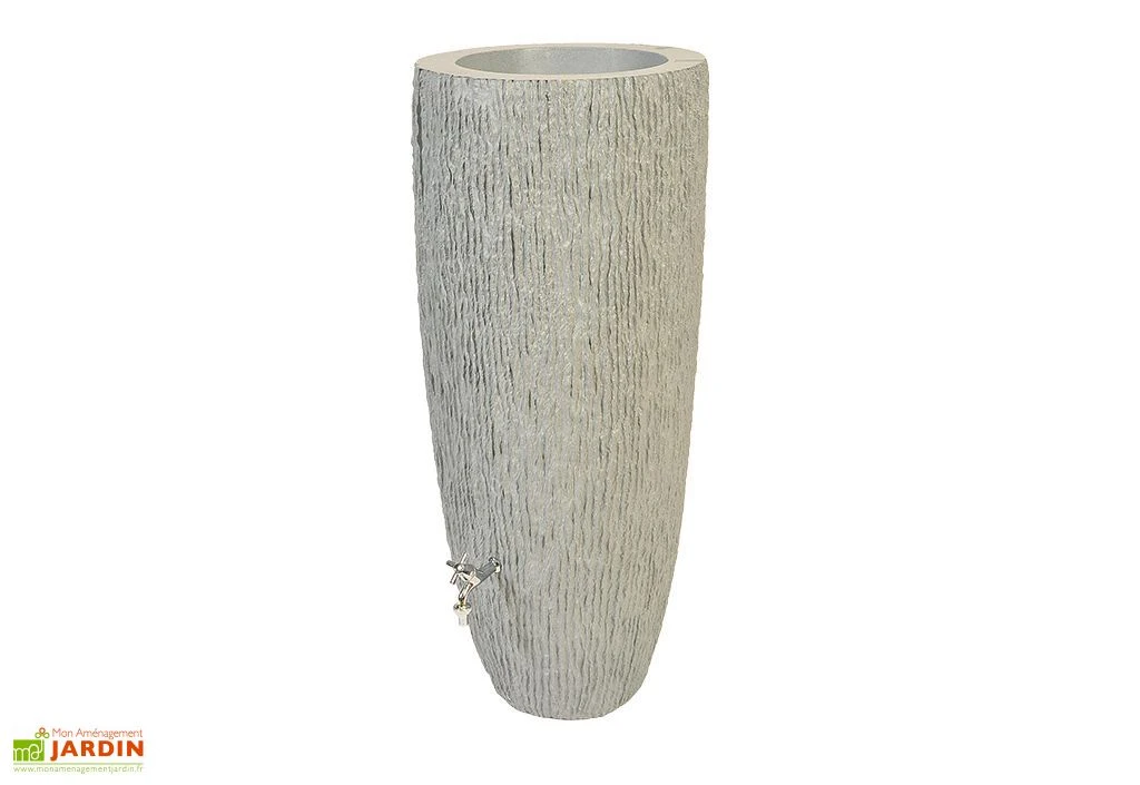 Roto Récupérateur D’Eau Décoratif 120 L Pot De Fleurs - Samba 2 En 1