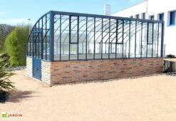 Serre Lams En Aluminium Et Verre Trempé Versailles - 16,94 M²